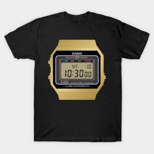 Gold Casio A700 T-Shirt